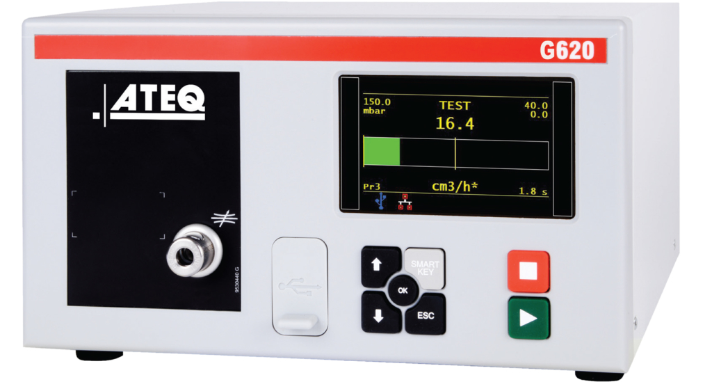 Rapid Gas leak test instrument with SmartKey