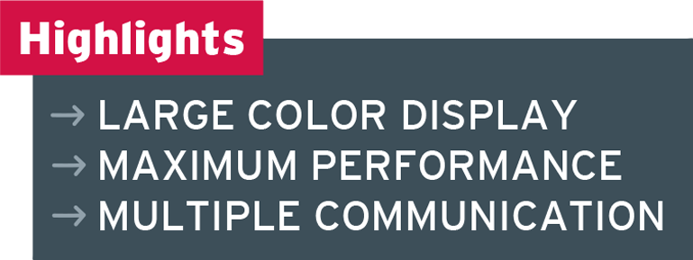 Large Color Display High performance Leak tester