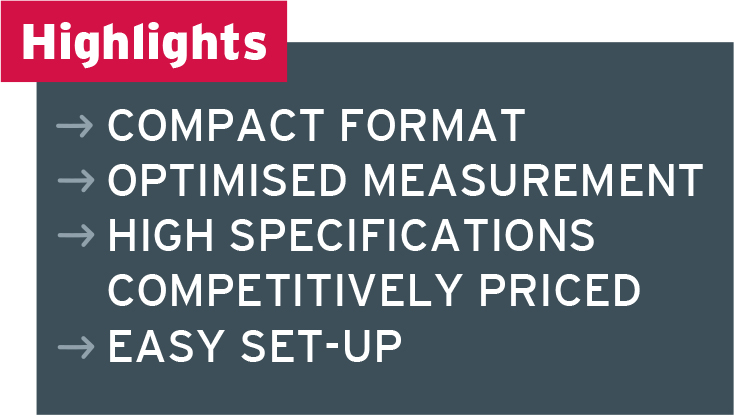 Mass flow tester key features: Compact Format Optimised Measurement High specifications Competitively Priced Easy Set up
