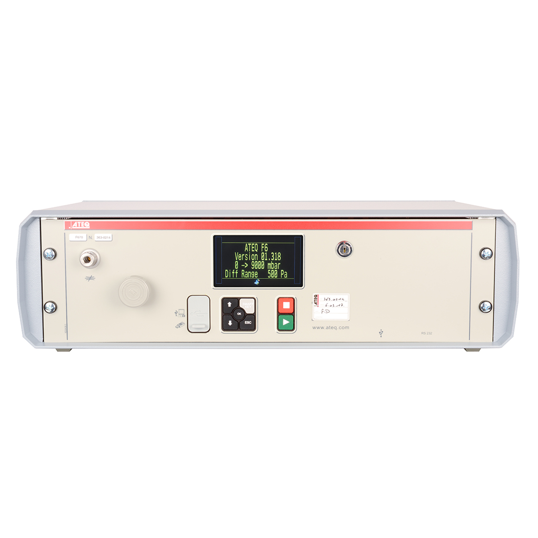 F670 LARGE VOLUME LEAK DETECTOR